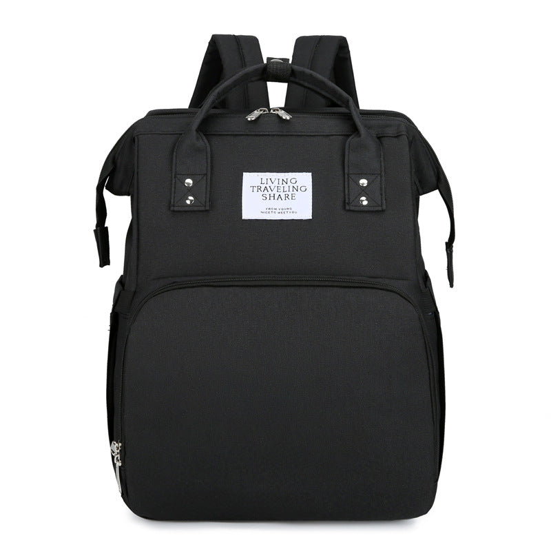 Multifunctional Folding Diaper Backpack