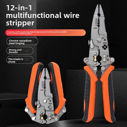 Multifunctional Folding Electrician Wire Stripping Tool