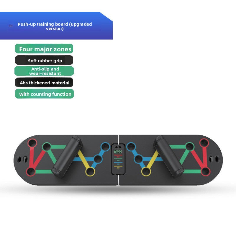 Multifunctional Folding Push Up Training Board