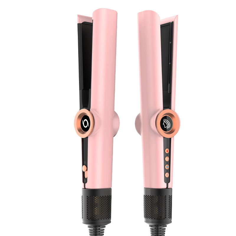 Multifunctional hair dryer for straightening hair