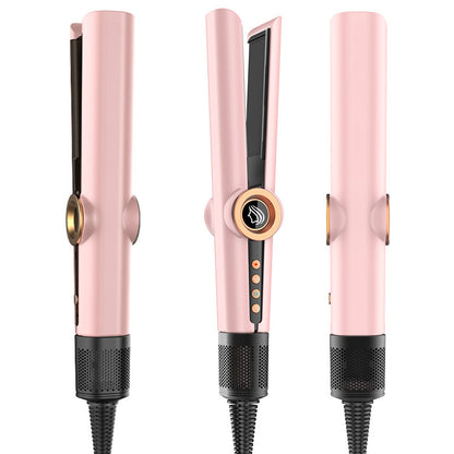 Multifunctional hair dryer for straightening hair
