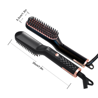 Multifunctional Hair Straightening and Curling Comb