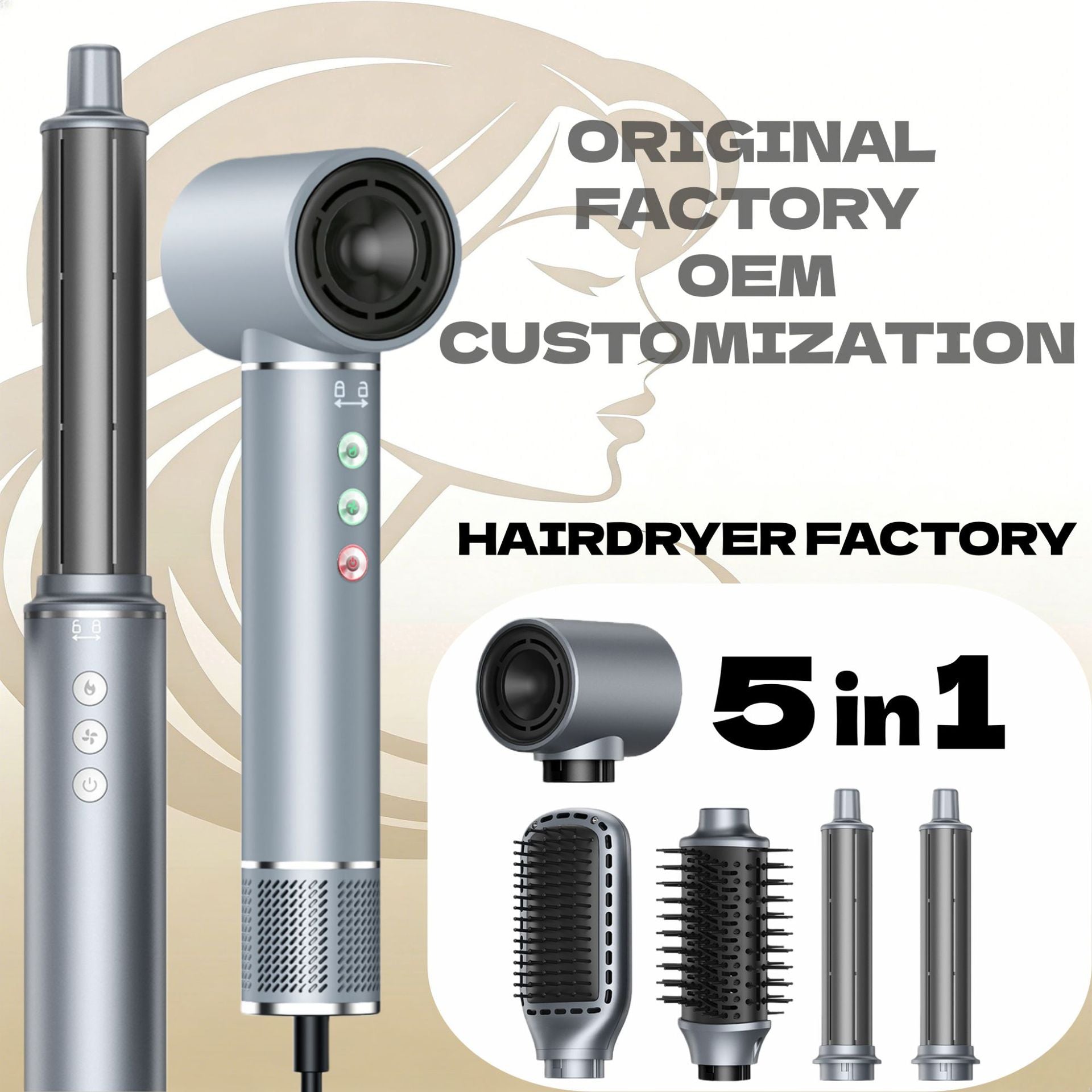 Multifunctional Hair Styler Dryer