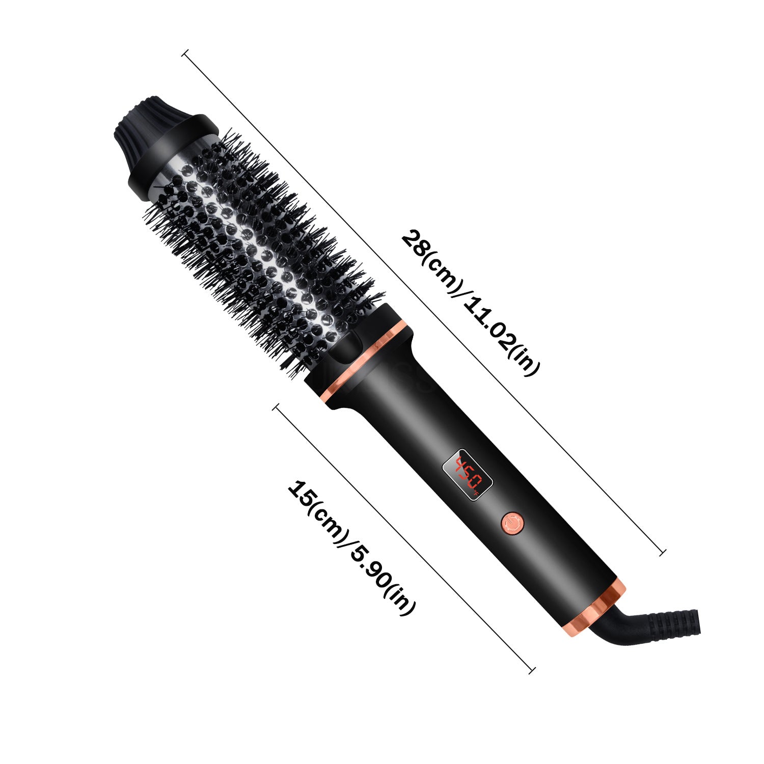 Multifunctional Hair Styling Comb with Temperature Control