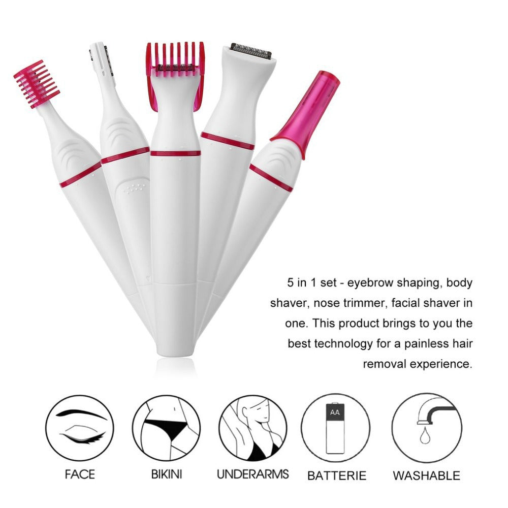 Multifunctional hair trimming tool