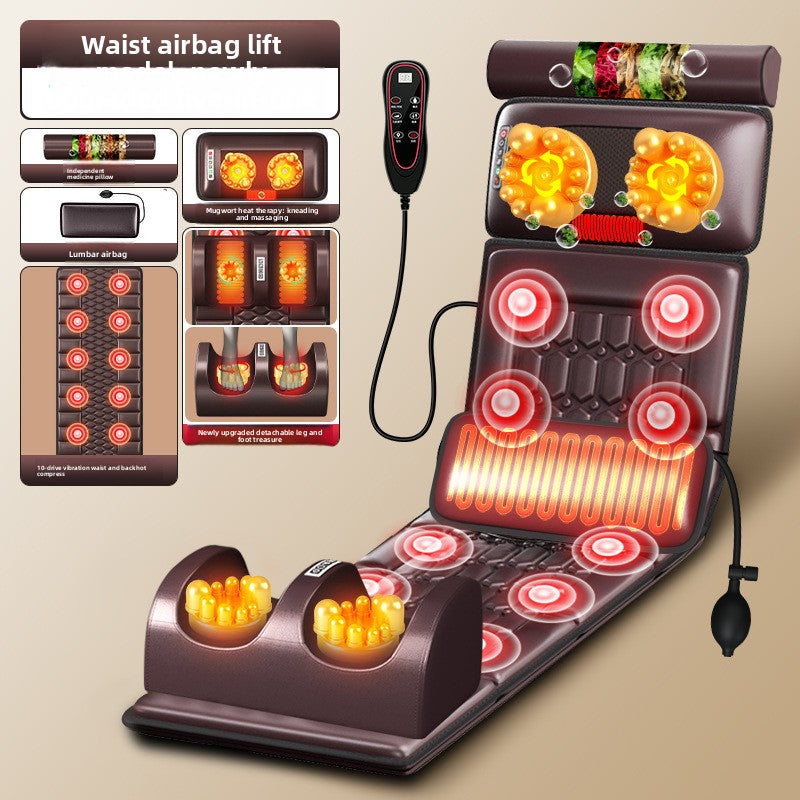 Multifunctional Heating Massage Cushion with Remote Control