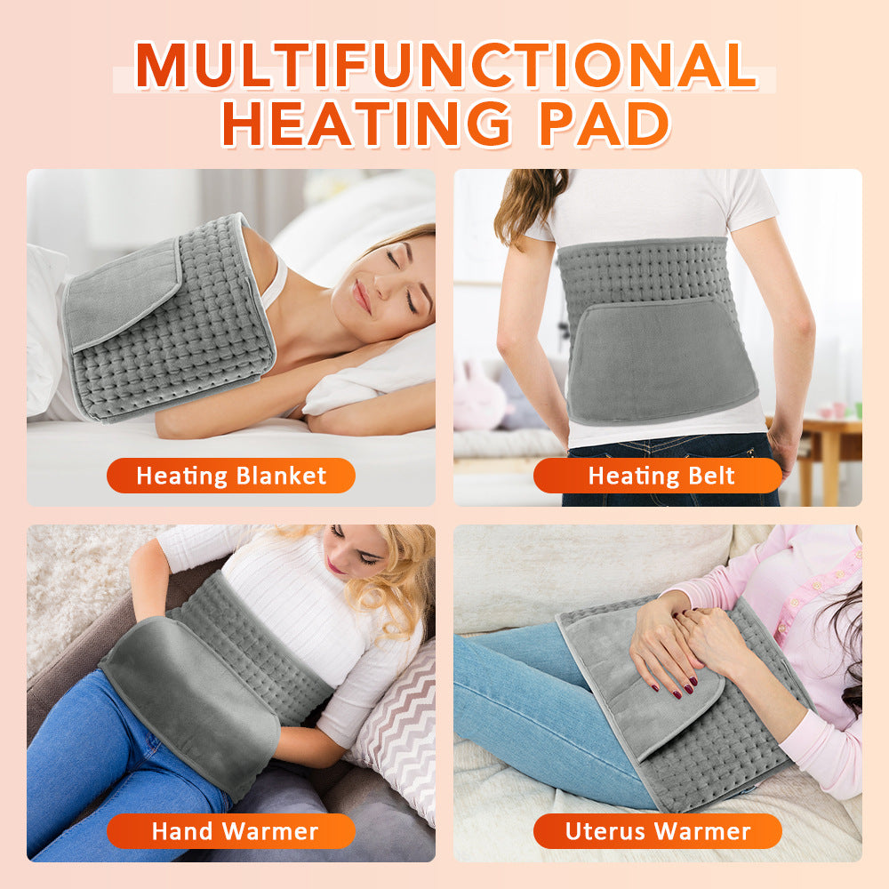 Multifunctional Heating Pad with Adjustable Temperature and Timer