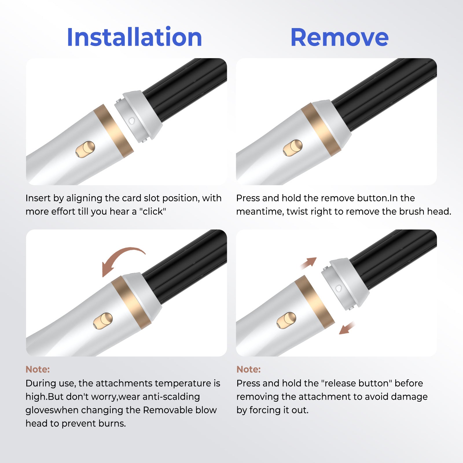 Multifunctional Hot Air Comb