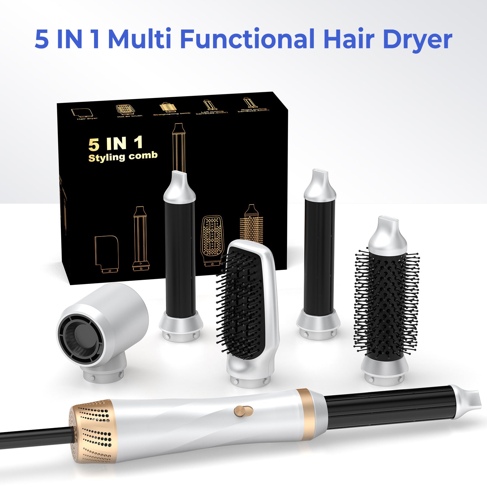 Multifunctional Hot Air Comb