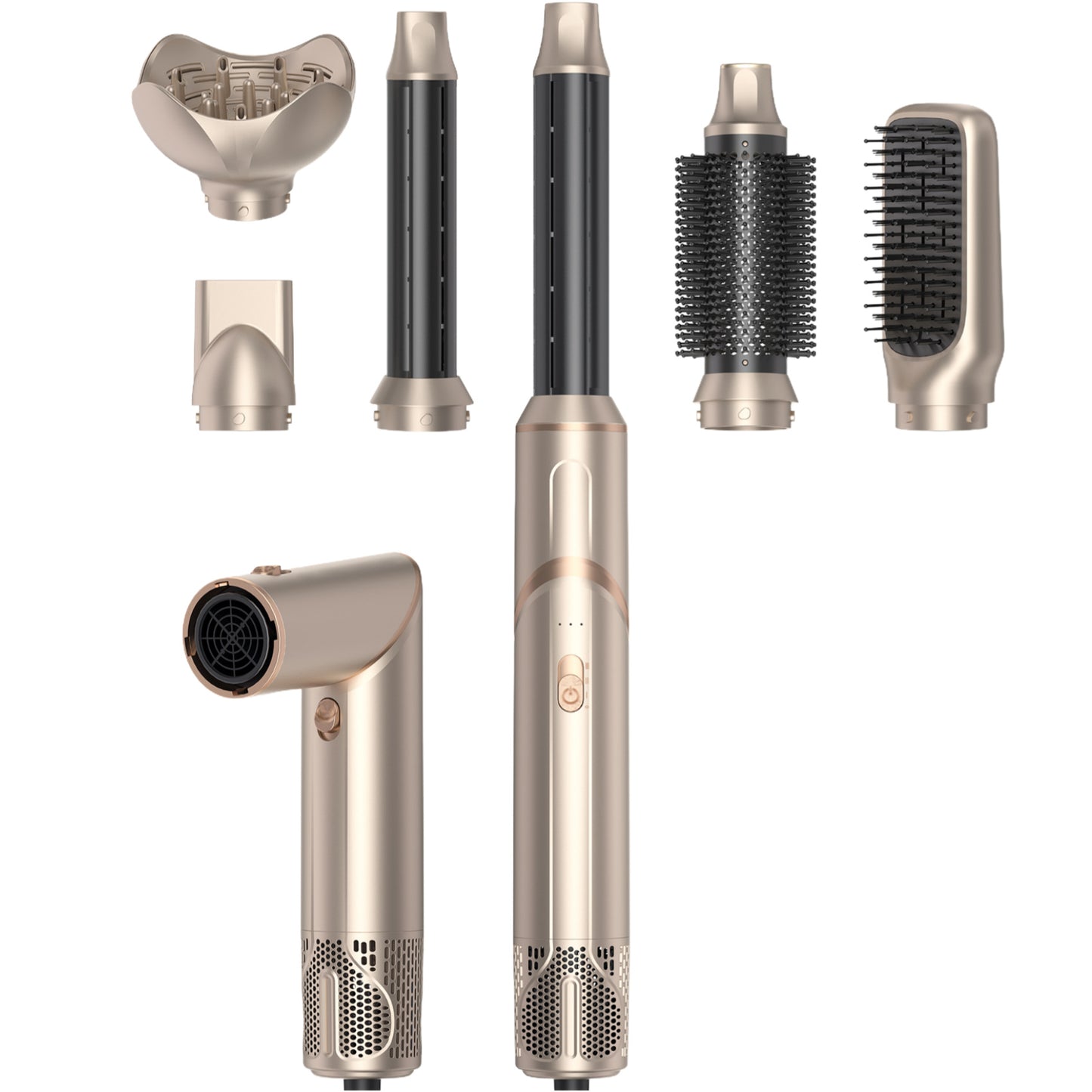 Multifunctional Hot Air Comb Styler