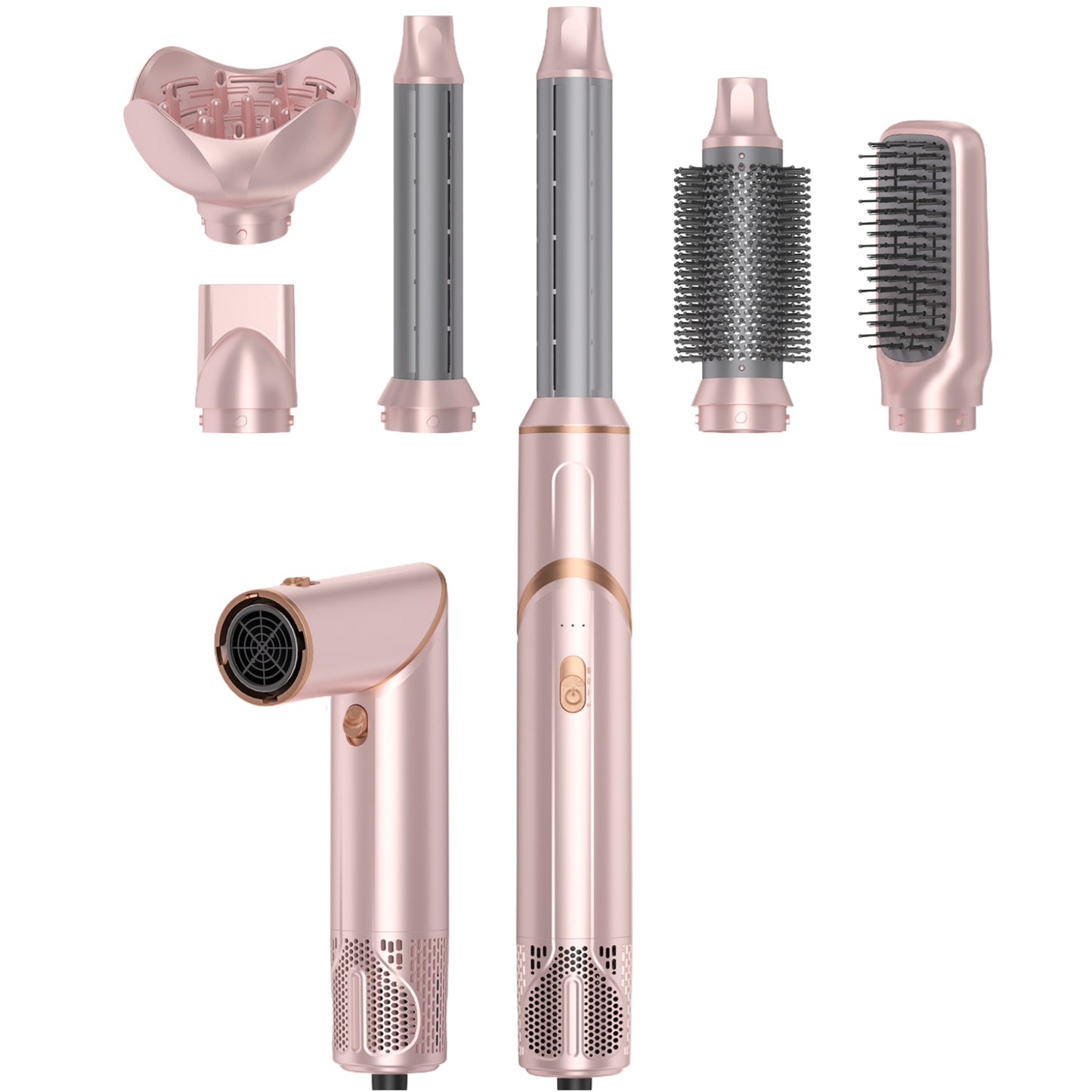 Multifunctional Hot Air Comb Styler