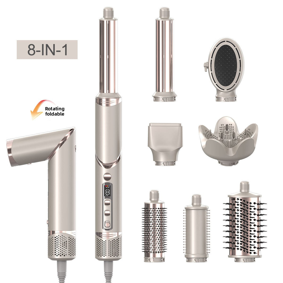 Multifunctional Hot Air Hair Styling Comb