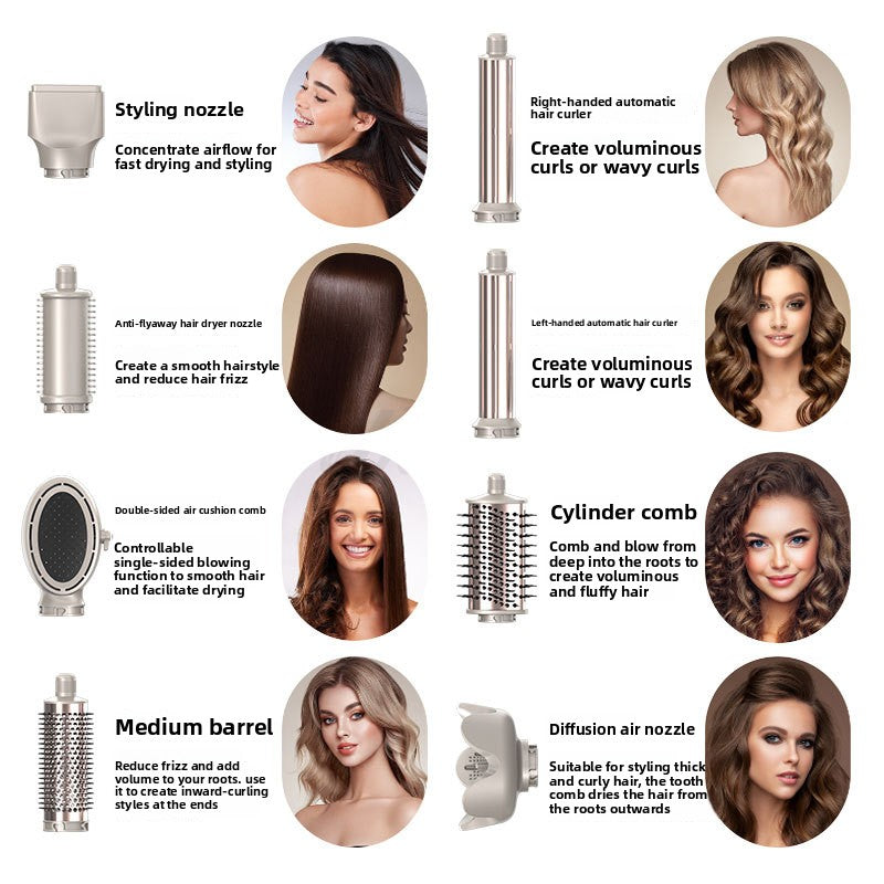 Multifunctional Hot Air Hair Styling Comb