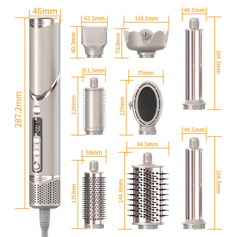 Multifunctional Hot Air Hair Styling Comb