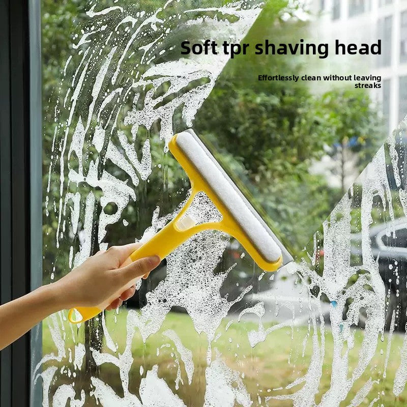 Multifunctional household glass scraper