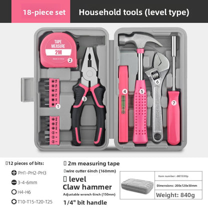Multifunctional Household Tool Kit Set