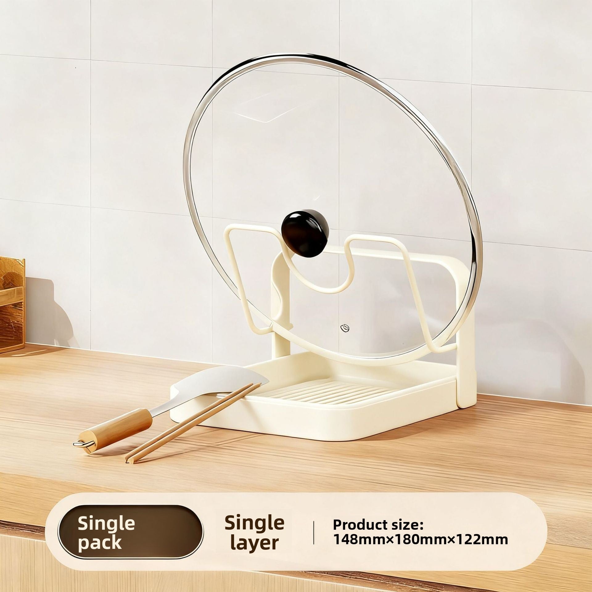 Multifunctional Kitchen Countertop Organizer Rack