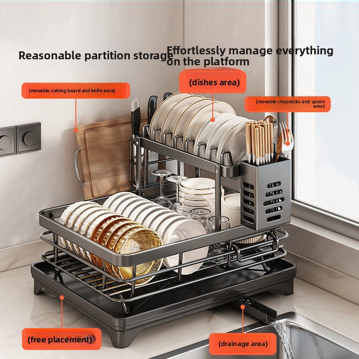 Multifunctional Kitchen Draining Rack