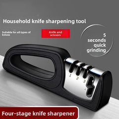 White Black 4-Stage Sharpener
