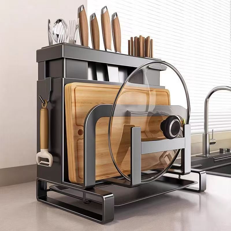 Multifunctional Kitchen Knife Storage Rack
