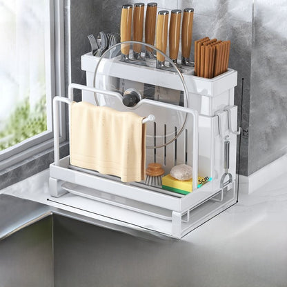 Multifunctional Kitchen Knife Storage Rack