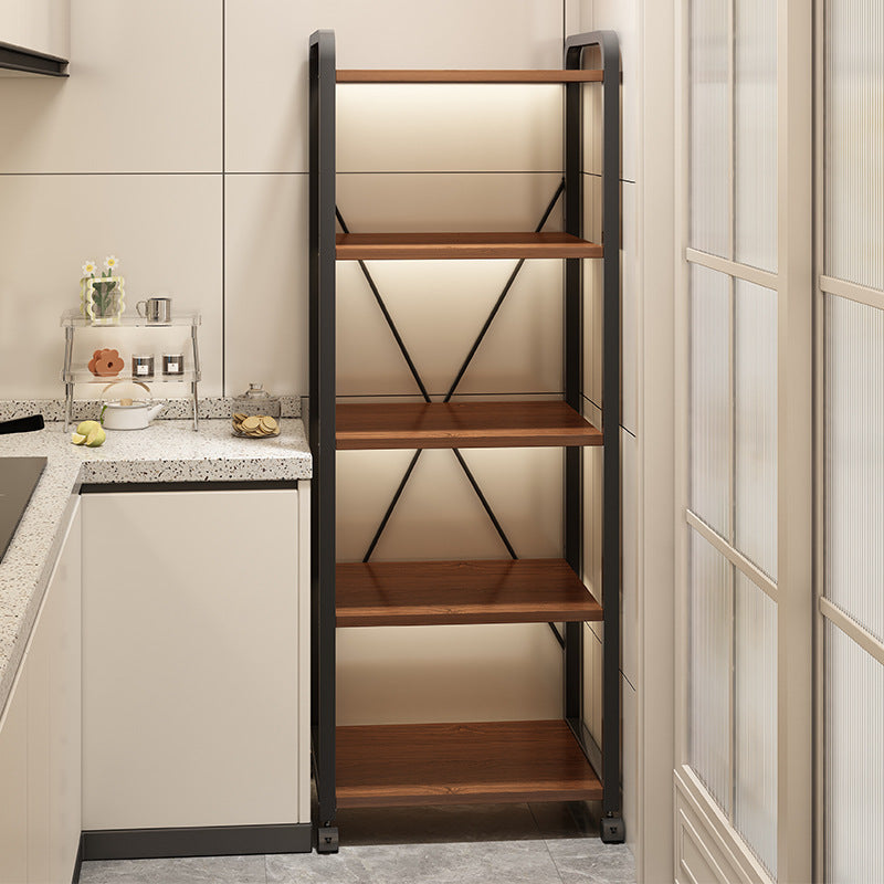 Multifunctional Kitchen Storage Rack with Wheels