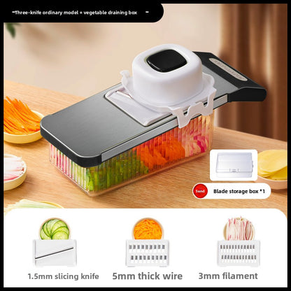 Multifunctional Kitchen Vegetable Slicer Shredder