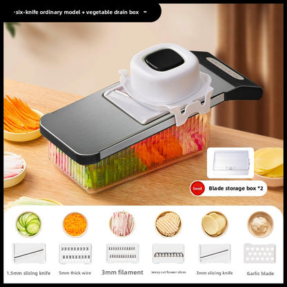 Multifunctional Kitchen Vegetable Slicer Shredder