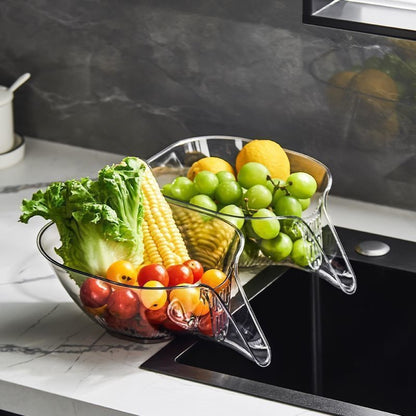 Multifunctional Kitchen Vegetable Washing Basket