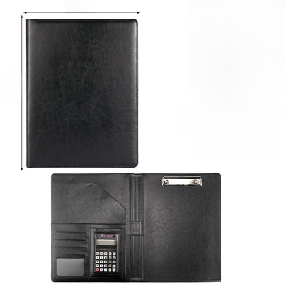 Multifunctional Leather Document Folder