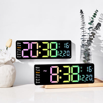 Multifunctional LED Digital Wall Clock
