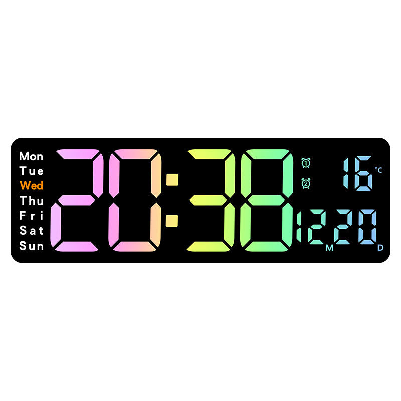 Multifunctional LED Digital Wall Clock