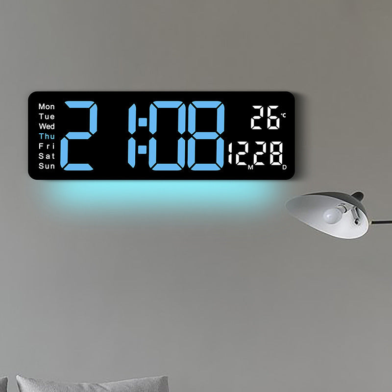 Multifunctional LED Digital Wall Clock