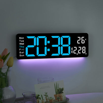 Multifunctional LED Digital Wall Clock
