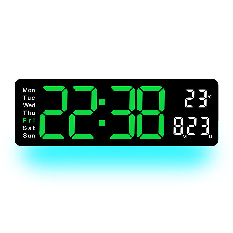 Multifunctional LED Digital Wall Clock