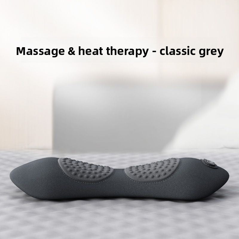 Multifunctional Lumbar Support Pillow with Massage and Heating