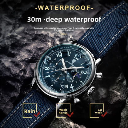 Multifunctional Luminous Quartz Watch
