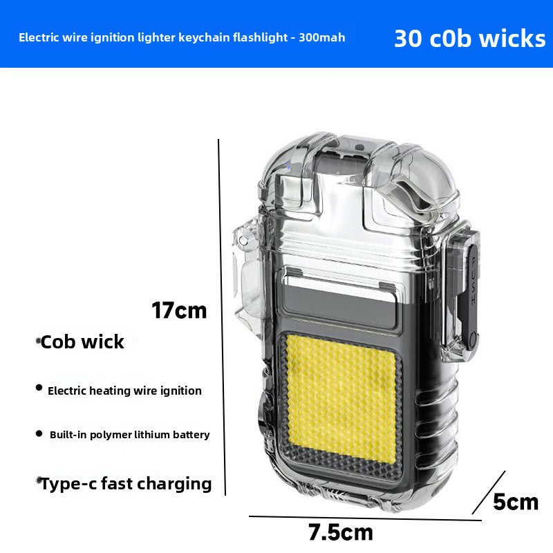 Multifunctional Magnetic Keychain Flashlight