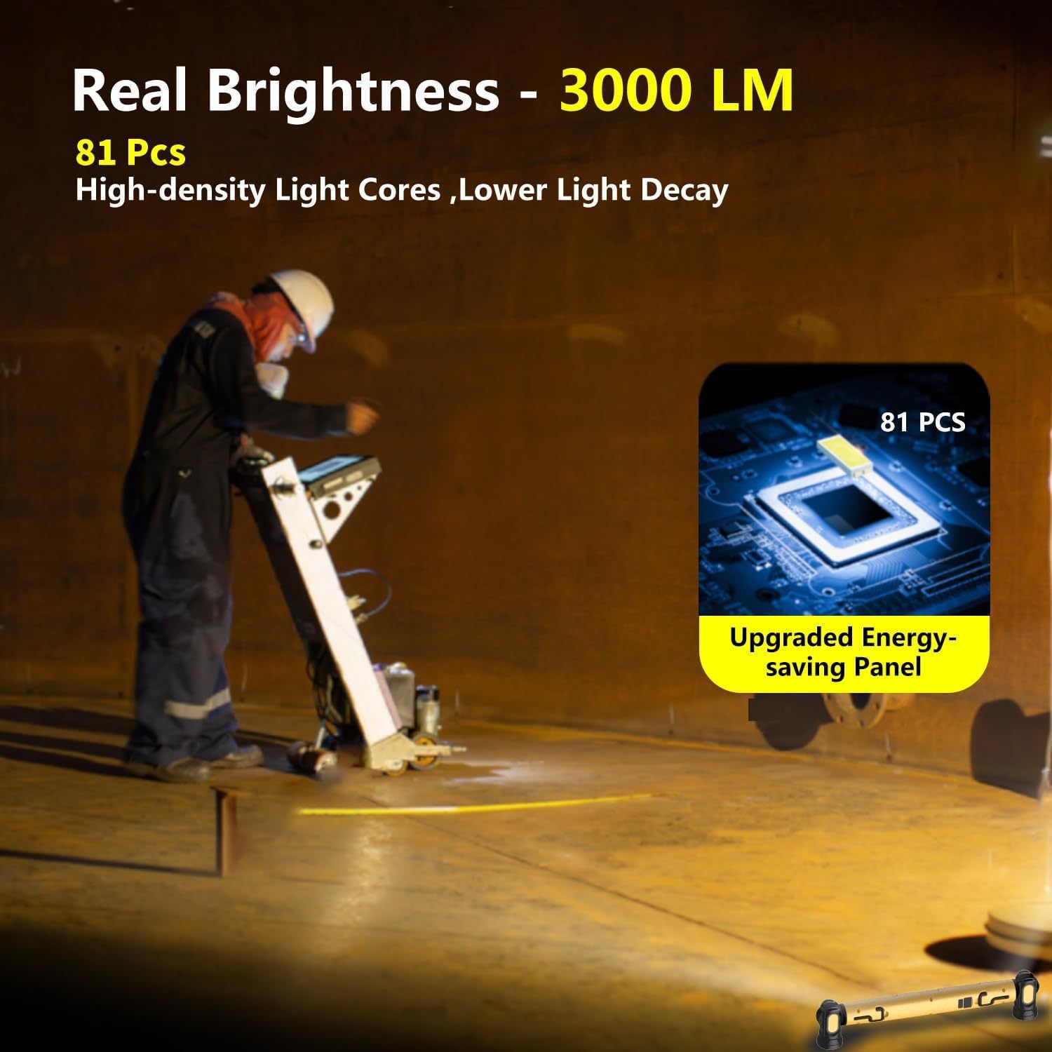 Multifunctional Magnetic Outdoor Camping Work Light