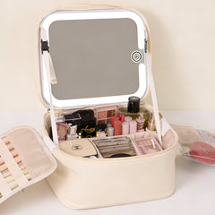 LED Makeup Mirror Beige