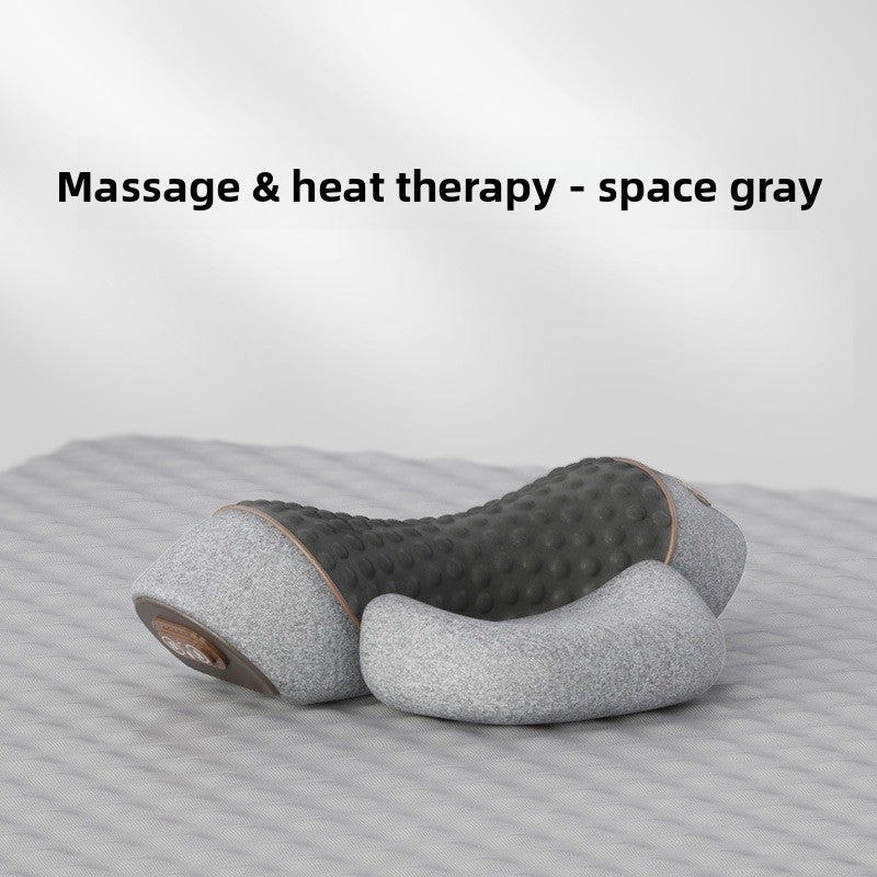 Multifunctional Memory Foam Cervical Pillow with Heat and Massage