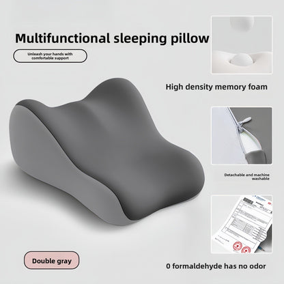 Multifunctional Memory Foam Foot Pillow for Support and Comfort