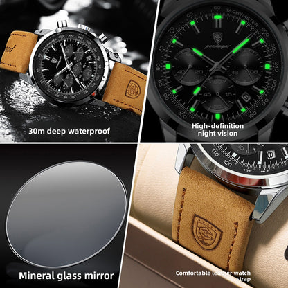 Multifunctional Mens Quartz Watch