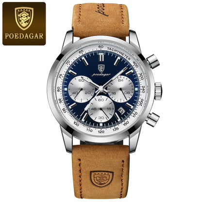 Multifunctional Mens Quartz Watch