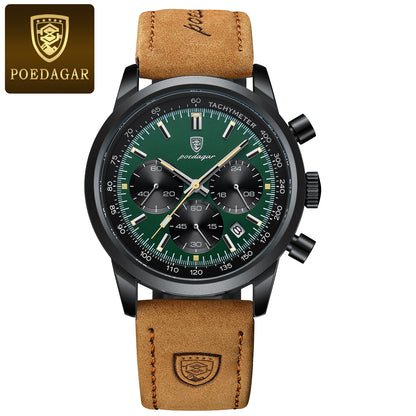 Multifunctional Mens Quartz Watch