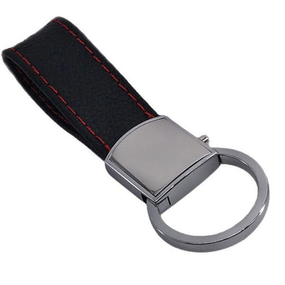 Multifunctional Metal Leather Keychain