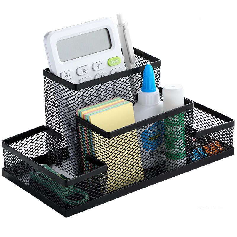 Multifunctional Metal Pen Holder