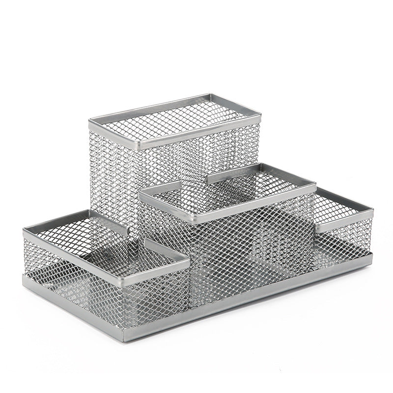Multifunctional Metal Pen Holder