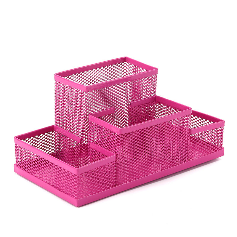 Multifunctional Metal Pen Holder
