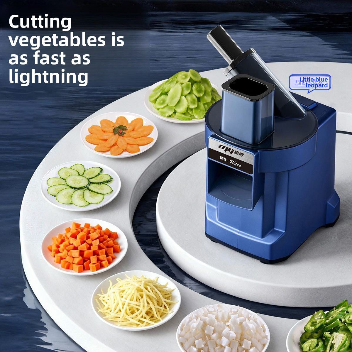 Multifunctional miter vegetable cutter